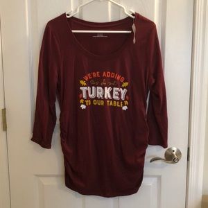 Motherhood Maternity Thanksgiving Tee